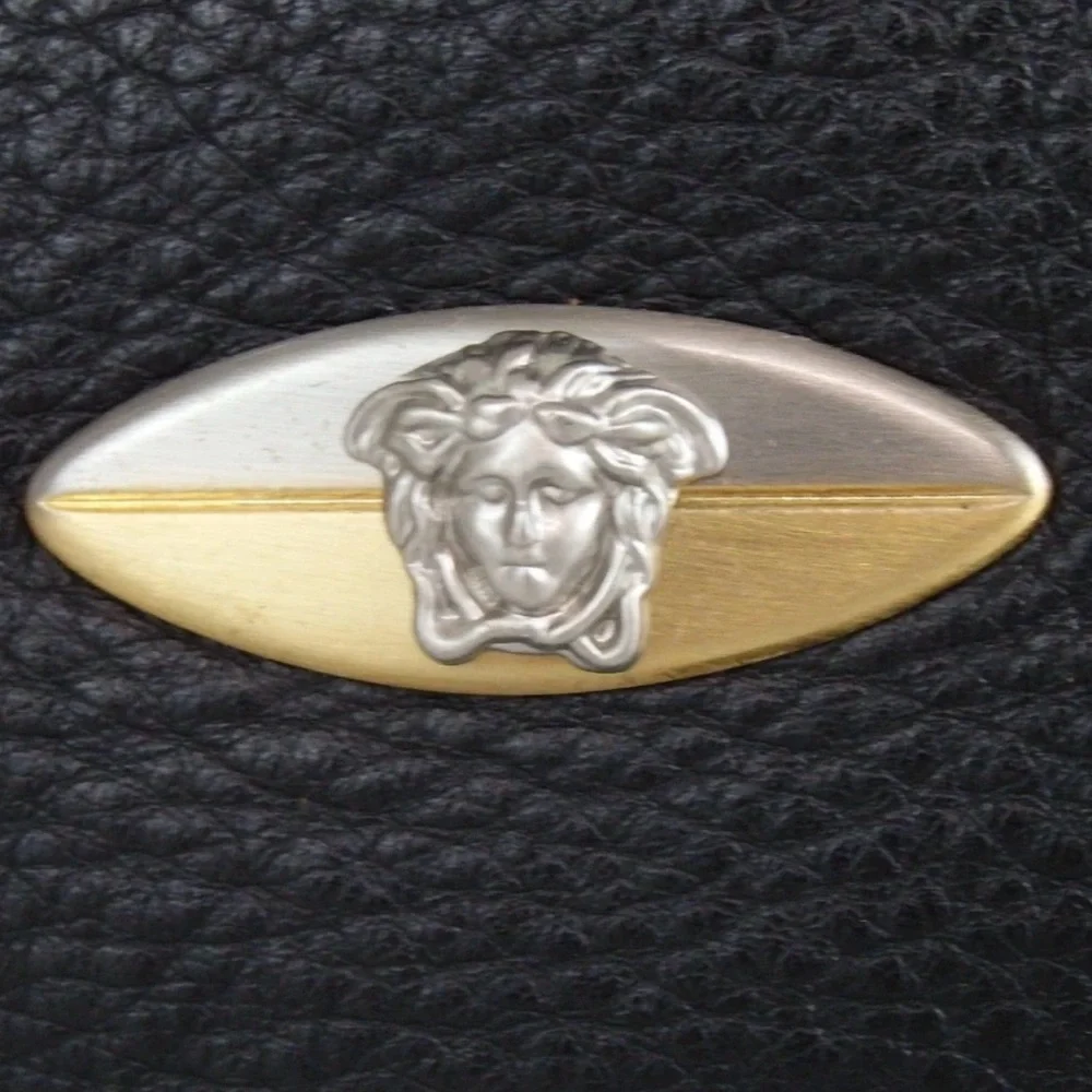 Gianni Versace Medusa Head Leather Toiletry Bag 🤩🔥